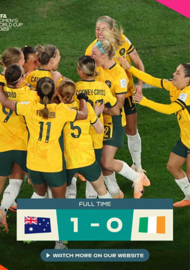 Australia vs Republic Of Ireland 1-0
