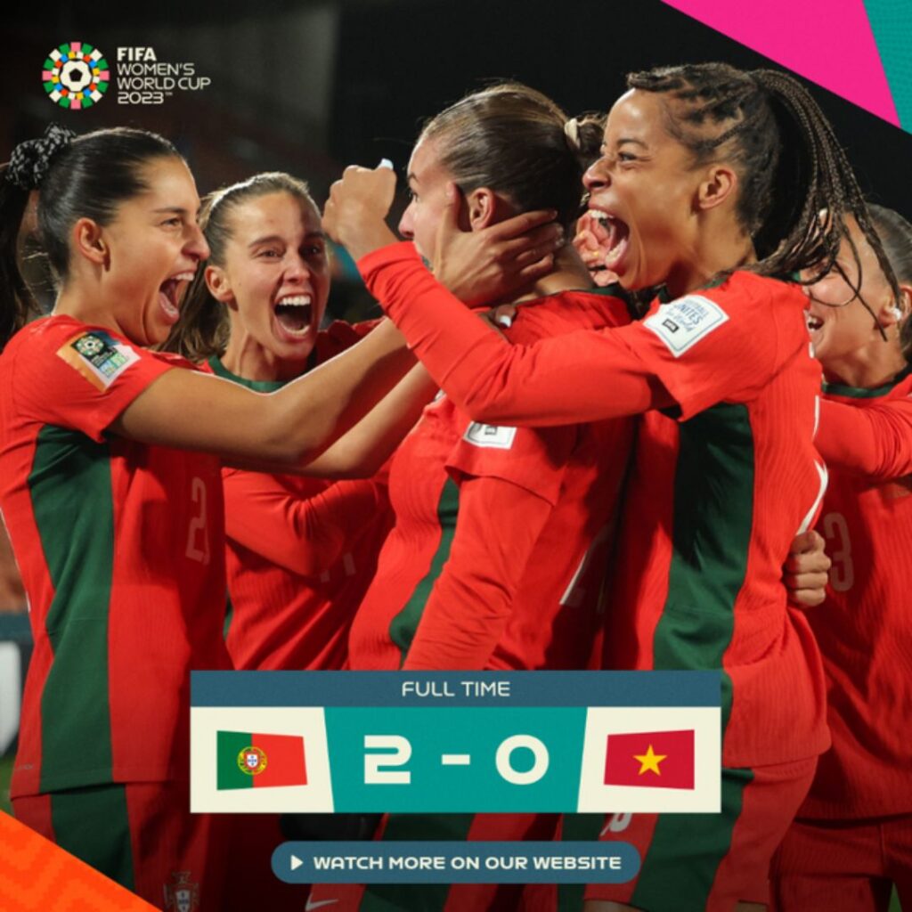 Portugal vs Vietnam 2-0
