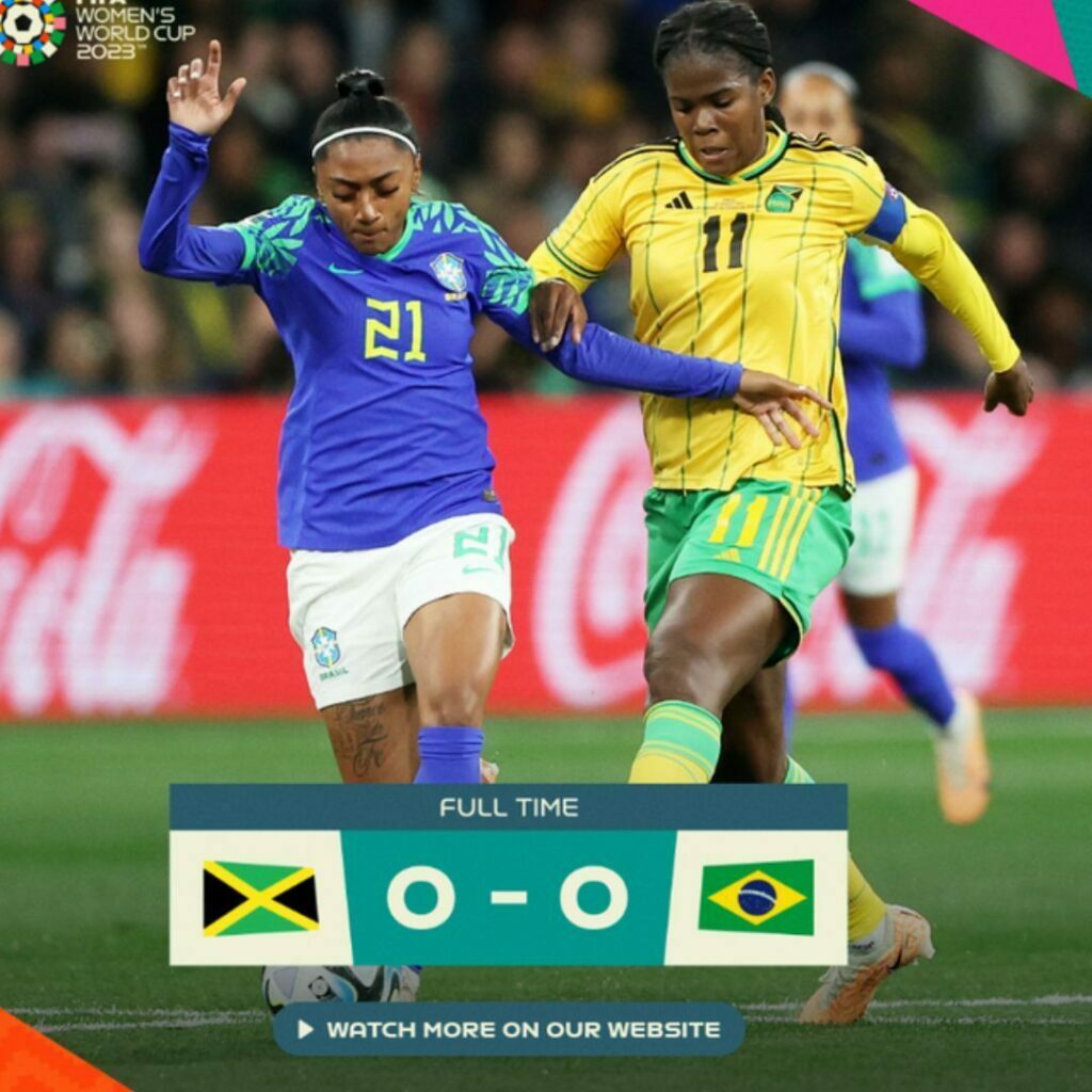 Jamaica 0-0 Brazil
