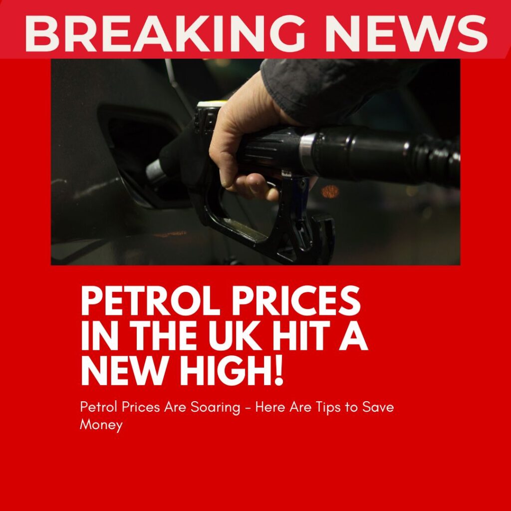 Petrol Prices in the UK Hit a New High!
