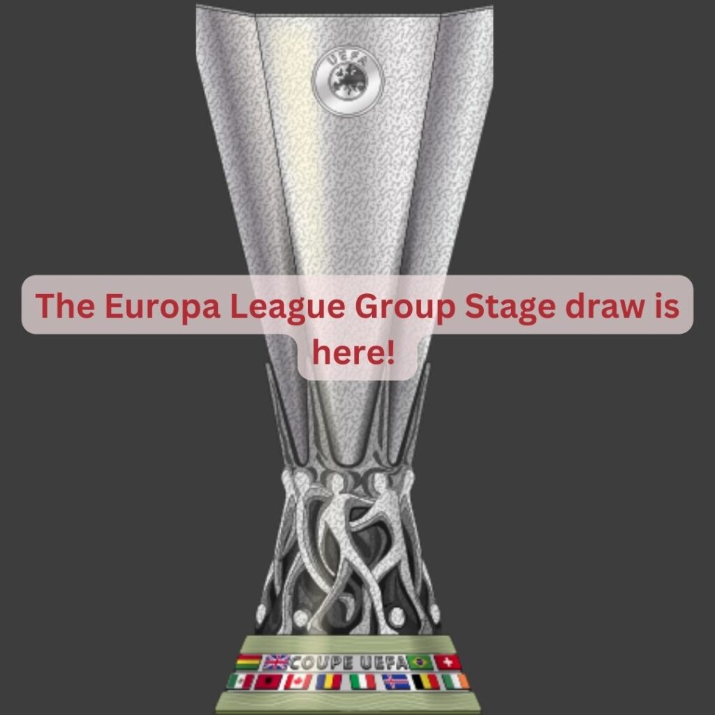 The Europa League Group Stage draw is set to be LIT!
