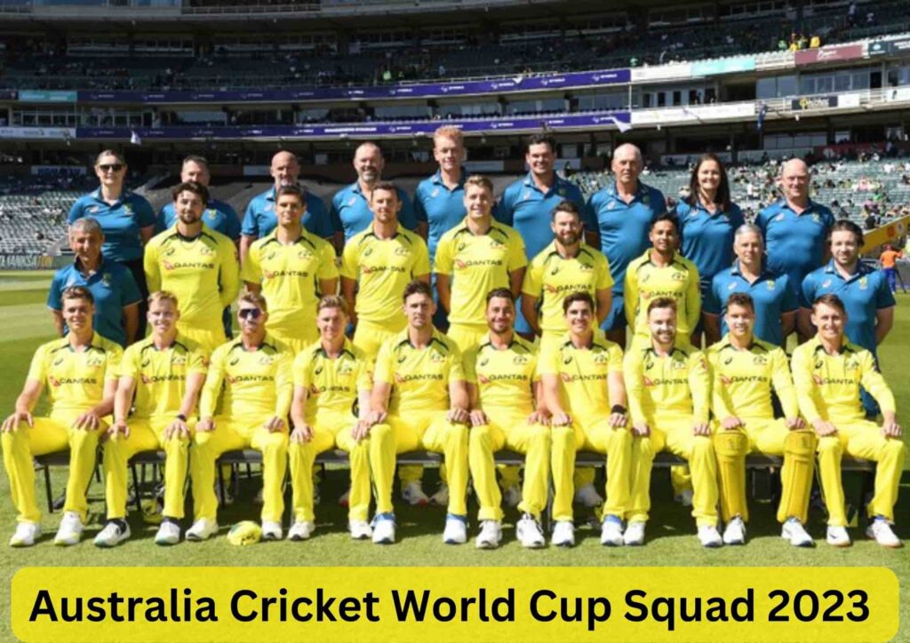 Australia Cricket World Cup Squad 2023
