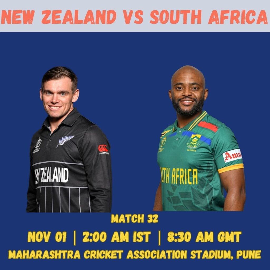 New Zealand vs South Africa Cricket World Cup 2023: Match Preview, Key Players, Head-to-Head, Prediction, Probable XI, Key Players, Weather Report
