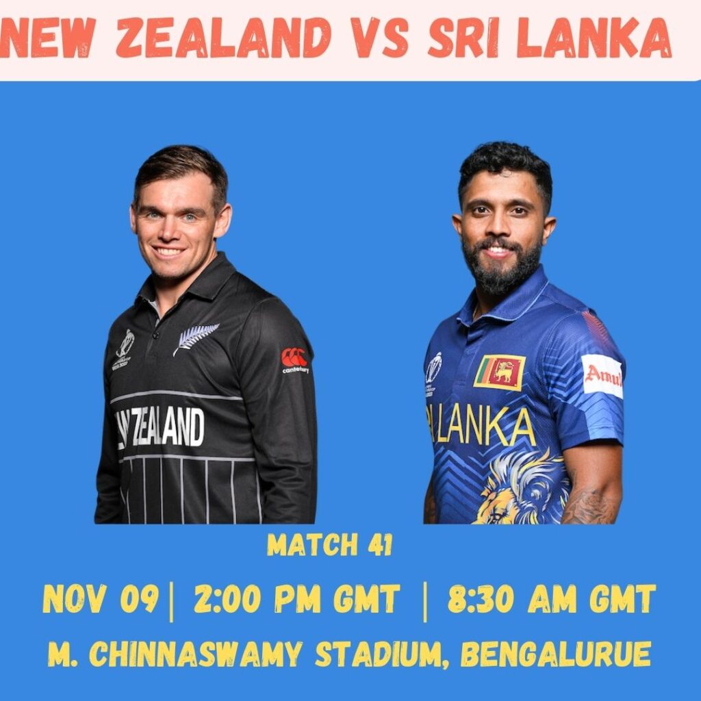 New Zealand vs Sri Lanka Cricket World Cup 2023: Match Preview, Prediction, Probable XI, Key Players, Pitch Report, Head-to-Head