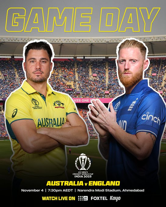 England vs Australia Cricket World Cup 2023: Match Preview, Head-to-Head, Prediction, Playing XI, Weather Report, Pitch Report